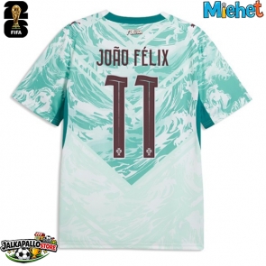 Portugali Joao Felix #11 Vieraspaita MM-kisat 2026 Lyhythihainen